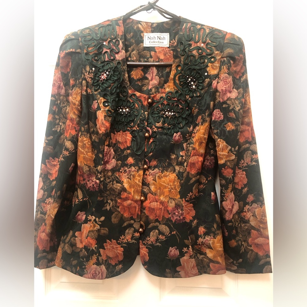 Perfect for a Fall wedding. 2/piece ensemble - Picture 3 of 4